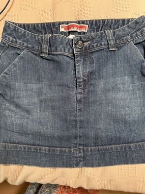GAP Jeans Denim Waistband with Red Label - Blue